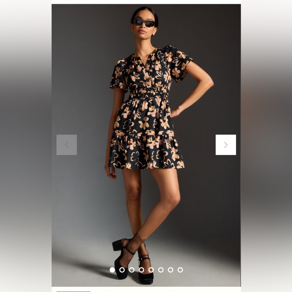 Anthropologie Somerset Mini Dress Petit NWT